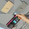 Automotive Sun Visors Eyewear Card Clip Glasses Organizers Space Saving Designs for Commuters and Long Distance Drivers
