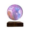 Magnetic Levitation 3D Galaxy Lamp: 14CM Starry Sky Atmosphere Ornament with Black Technology