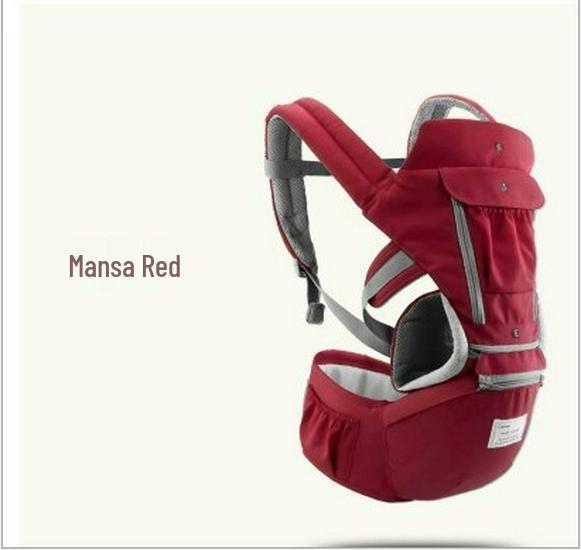 Aierbao Four Seasons Front Baby Carrier with Waist Stool