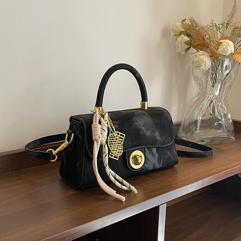 Hand Carry Fashion Small Square Bag Spring and Summer New Simple and Versatile Single Shoulder High-end Casual Women's Bag