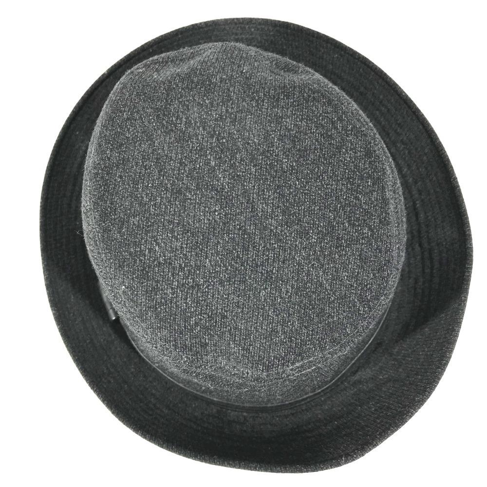 Hermes Hat Hat Bucket Hat Bob Hat Hat Wool Navy Based