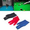 Spandex Snooker Billiard Cue Glove Pool Left Hand Open Three Finger Accessory