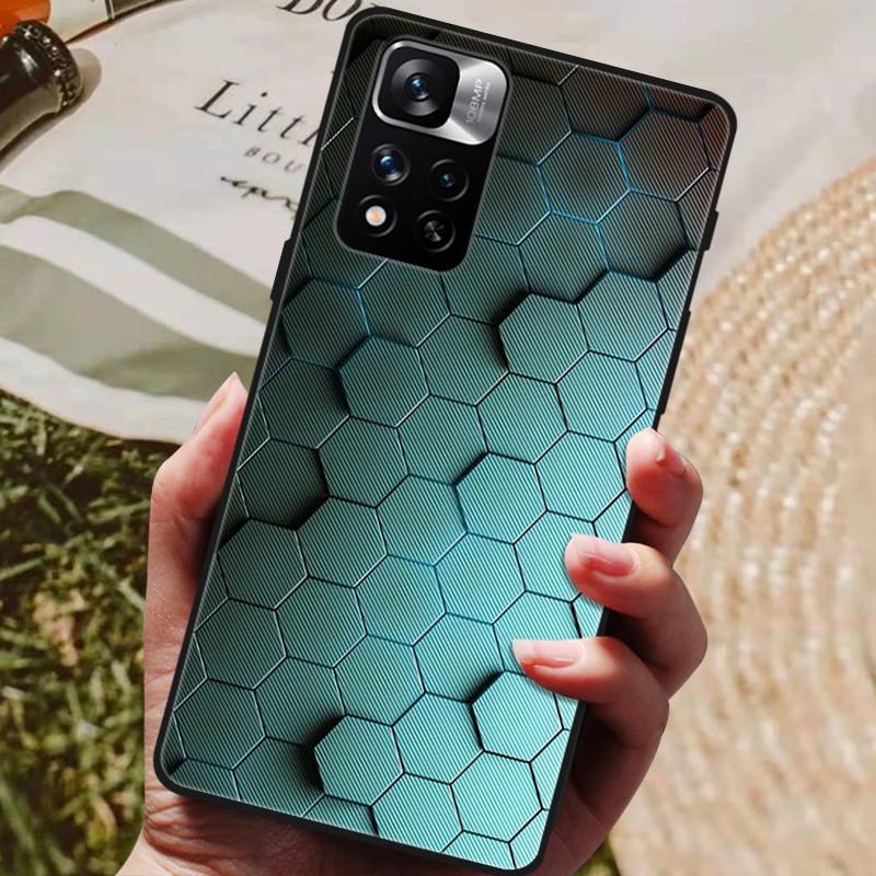 Für Xiaomi Redmi Note 11 Pro Plus 5G Hülle Weiche Silikon Handy Rückseite für Xiaomi Redmi Note11 Pro + Plus Coque Fundas Bumper