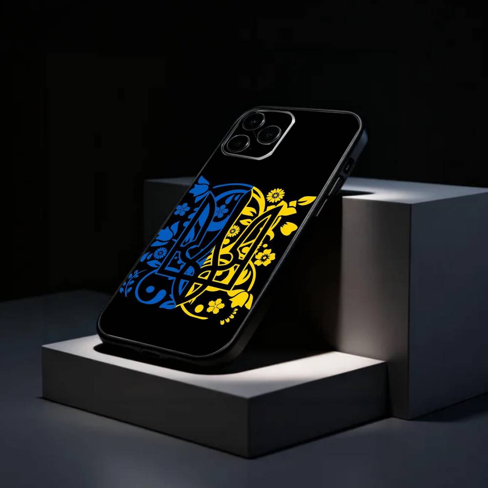 Ukraine Ornament Pattern Phone Case Silicone Soft For IPhone 17 16 15 14 13 12 11 X XR Plus Pro Max Plus