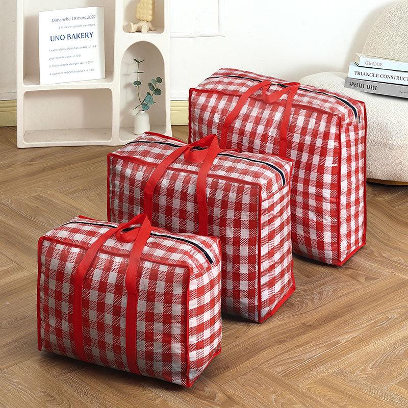 Snakeskin Patterned Moving Storage Bags with Thick Handles