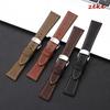 18mm 20mm 22mm Cowhide Watch Strap for Rolex for Seiko Quick Release Wrist Band Butterfly Buckle Leather Bracelet Accessories