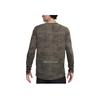 Nike Therma-Fit Adv Running Division Logo Gradient Crew Neck Long Sleeve T-Shirt Men Tops Olive FB8538-222