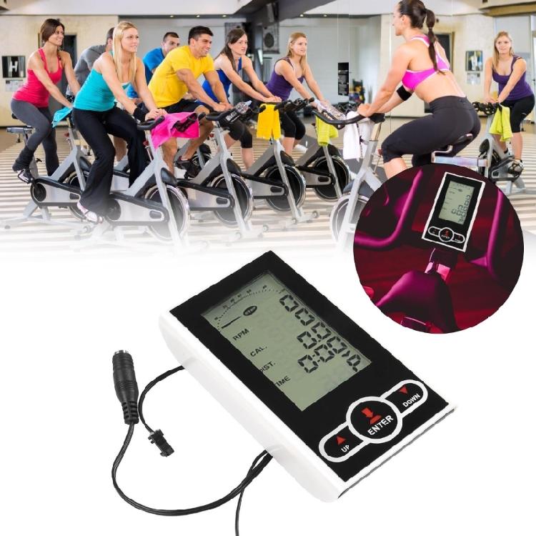 Instantaneous Speed Measurement Total Distance Trackers Display Dashboards for Stationary Bikes