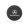 1/2pz Tappetino Antiscivolo per Portabicchieri Auto Sottobicchiere Tappetino in Gomma Per Mercedes Benz Classe B/C/E/S Classe A C200L GLC GLK CLA Accessori