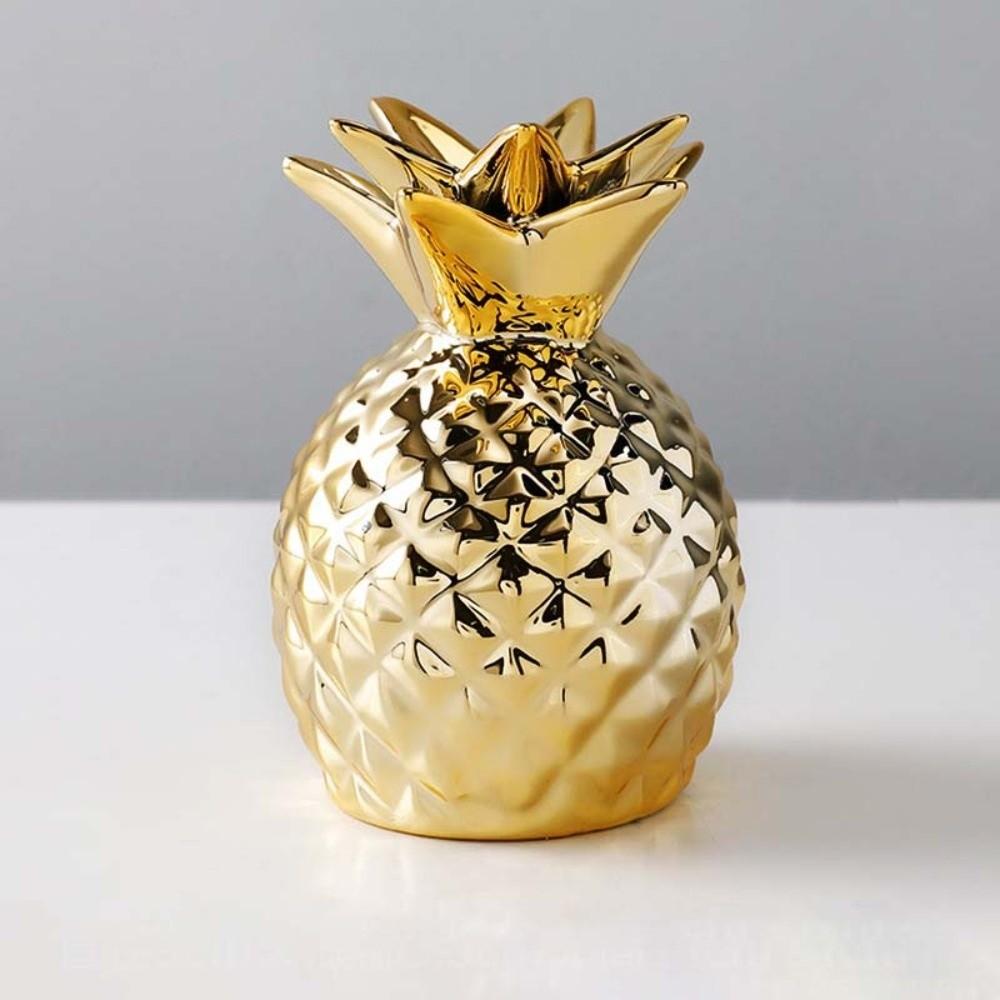 Keramik Keramik Ananas Sparschwein Goldene Bohnen Behälter Nordischer Stil Spar Geldbehälter Heimdekoration Schreibtischdekoration Geldtopf