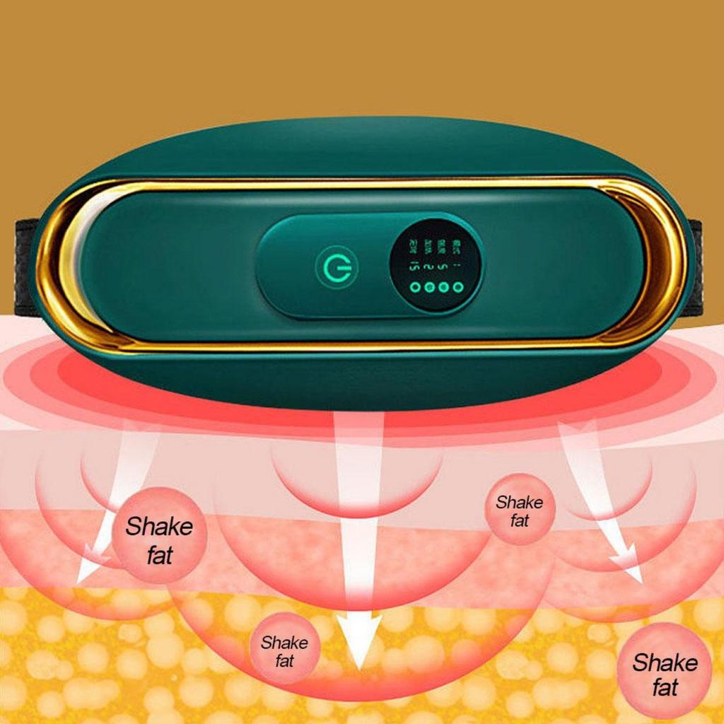 New Electric Slimming Machine Fitness Exercise Equipment Stovepipe Thin Belly Slimming Artifact Household Female Slimming Belt