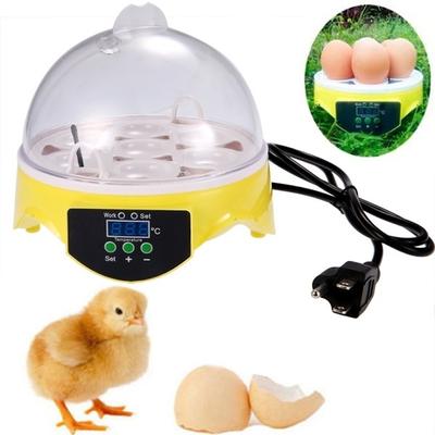 7PCS Tavuk Yumurtaları İçin En İyi Yumurta Kuluçka Makinesi Otomatik ve Manuel Döndürücü