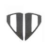 Luxury Carbon Fiber Car Rear Tail Charging Port Sticker For Tesla Model 3 Y 21