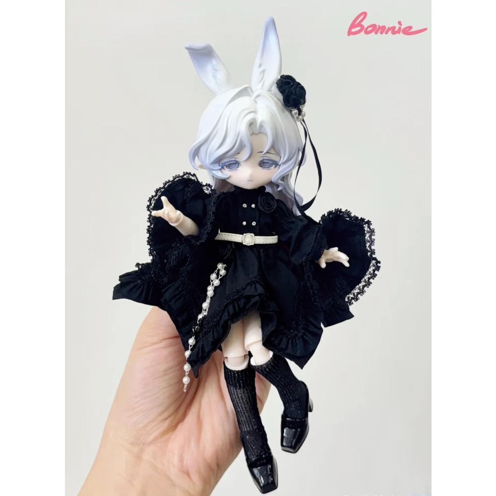 Original New BJD doll Bonnie Bunny 1/12 Meteorological Star Language series trendy play blind box joint movable replacement Gift