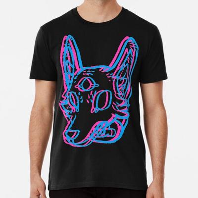 3D Weltraum Coyote Premium T-Shirt S bis 5XL Hergestellt in AU/USA T-Shirt