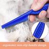 1pc  Rabbit Grooming Brush Small Pet Hair Remover Flea Comb Shampoo Bath Brush for Rabbit Hamster Guinea Pig Cleaning Tool