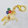 Feng Shui Joy Wind Horse Amulet Keychain Lucky Keychain W5329