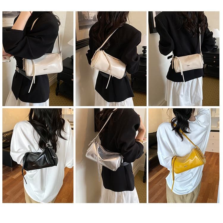 Cylinder baguette small bag shoulder underarm women's bag