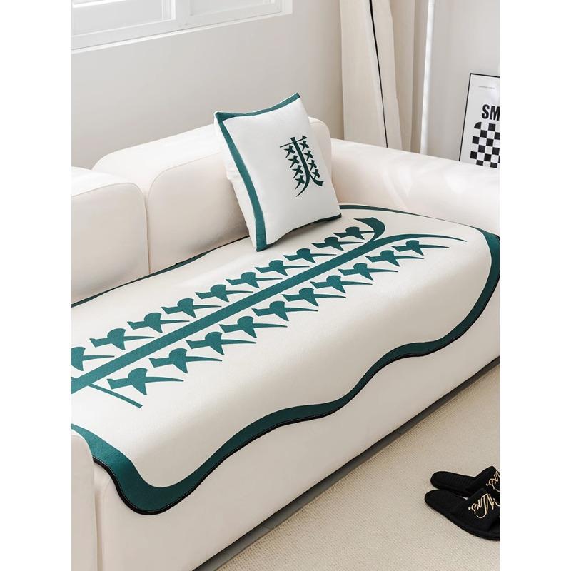 

Подушка для дивана специальной формы, универсальная нескользящая прямая подушка для четырех сезонов, простая современная ткань для чехла на диван 70*70cm