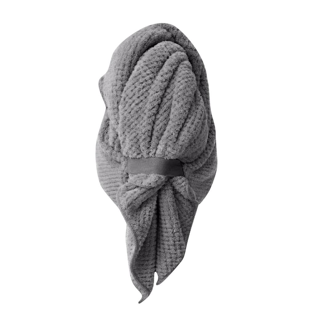 Absorbent Quick-drying Hat With Tie Towel