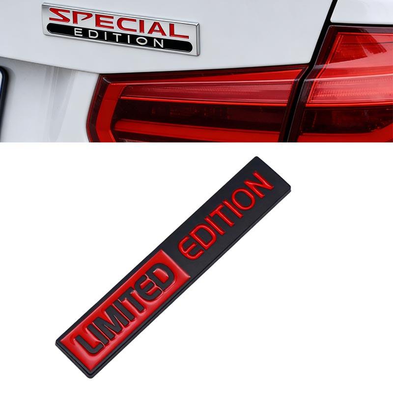 3D Metal SPECIAL EDITION Car Decoration Sticker For Car Modification LIMITED EDITION Accessories