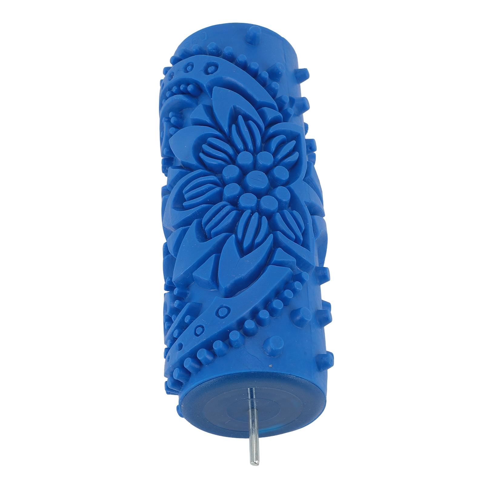 

Арт Текстурный Валик Многофункциональный Круглый Моющийся Многоразовый Декоративный Тисненый Резиновый Валик для