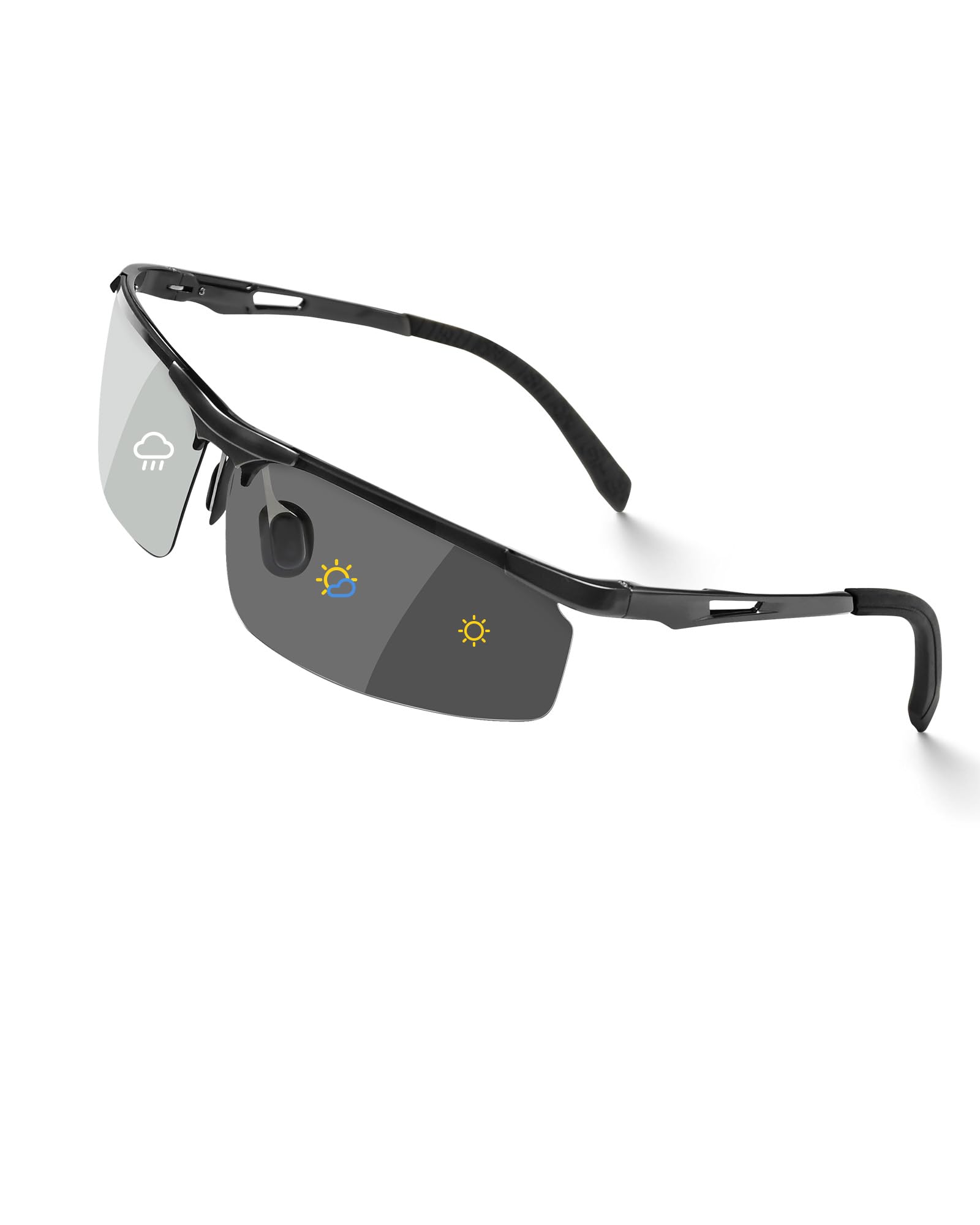 

Поляризованные фотохромные солнцезащитные очки Erisea для мужчин и UV400 для и для улицы Фотохромные поляризованные УФ Велосипедные очки Сделано в Японии, Женщины,