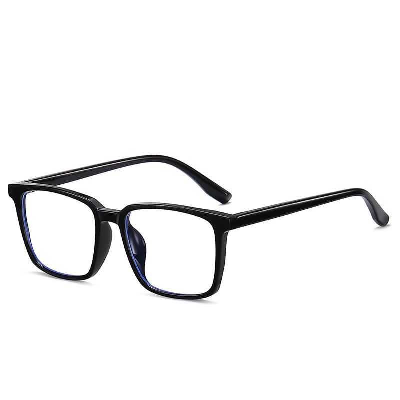 Transparent Tea Frame 1.56 Aspherical Lens Anti-Blue Light Single Vision Prescription Eyeglasses Women Men 0 -0.5 -0.75 To -6.0
