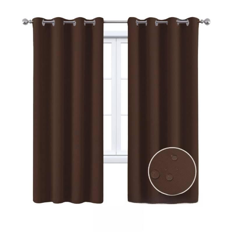 Nordics Full Blackout Solid Color Curtain With Polyester Fabric For Living Room And Bedroom Windows