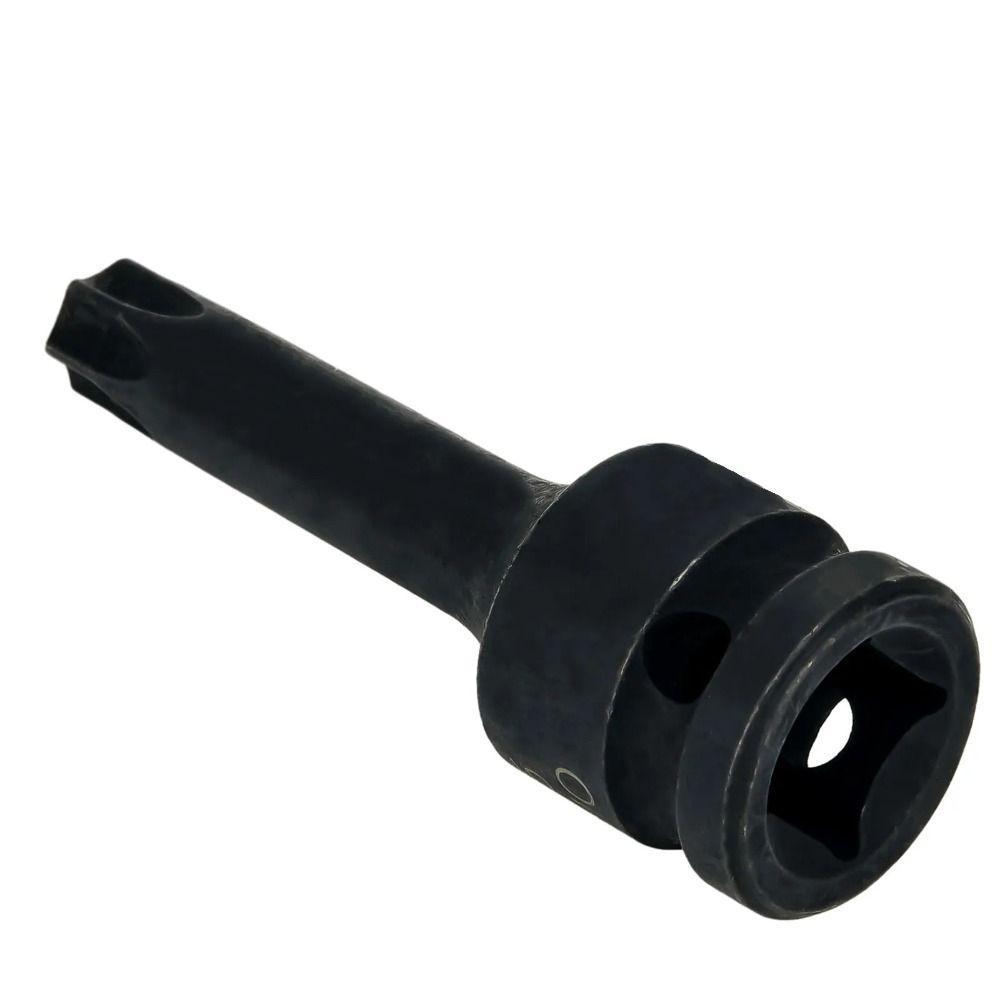 1Pcs Metric 1/2 Inch Shank Torx Socket Long Bit Socket Wrench Electric Drill Socket Adapter
