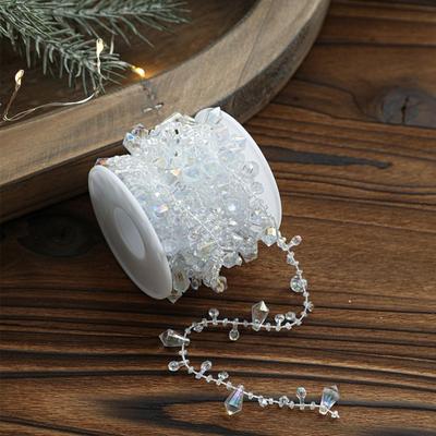 Perla Imitazione Albero di Natale Filo di Perline Ornamenti Pendenti per Albero di Natale Artificiale Bouquet