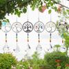 Colorful Crystals Glass Pendants Suncatchers Prisms Hanging Ornament Crystal Pendants for Home,Office,Garden Decoration