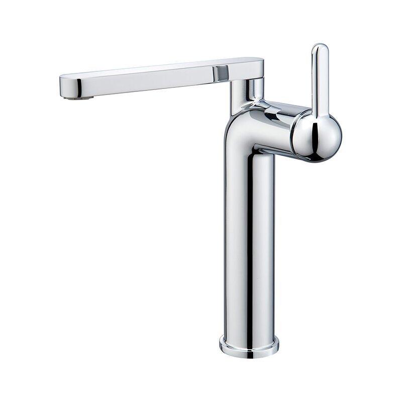

New Colorful Basin Faucet Bathroom Single Lever Hot and Cold Copper Black Gray Single Handle Brass Decked Rotation Sink Mixer