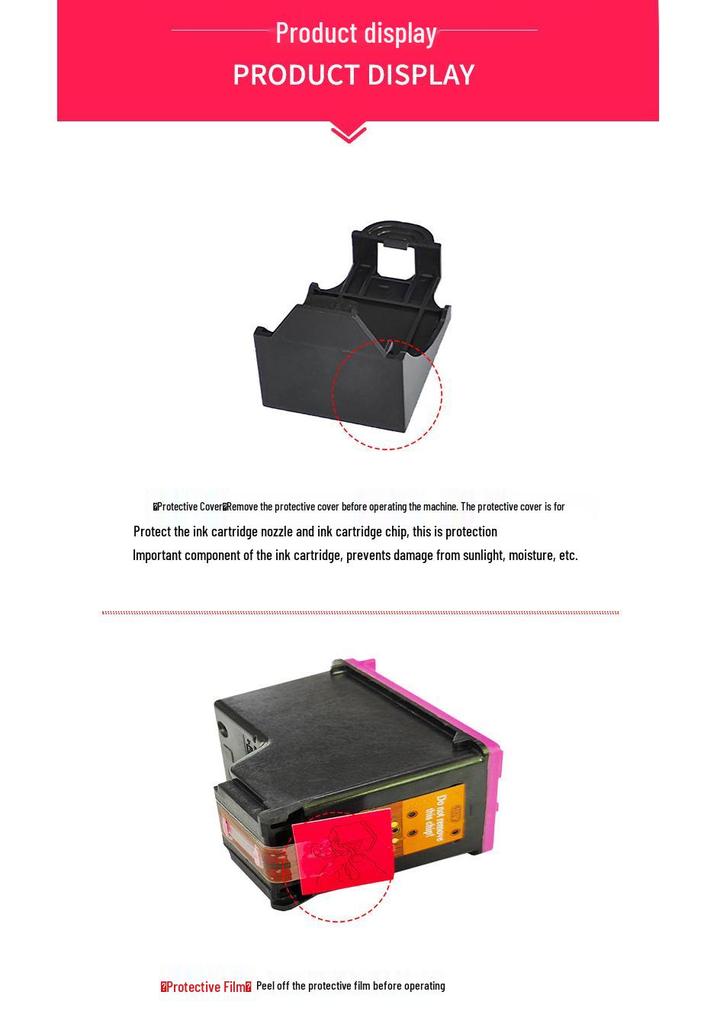 Compatible with HP 302XL Ink Cartridges for HP Printers: 1111, 1112, 2130, 2131, 2132, 2620, 2621, 4510.