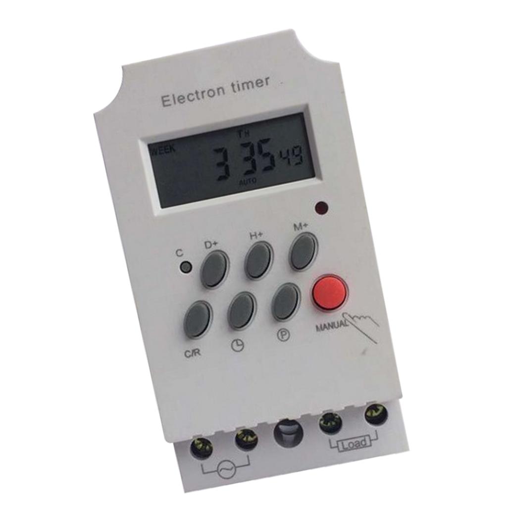 Micro Computer Switch Weekly Digital Time Relay 220V