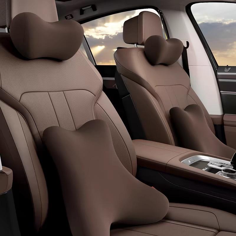 

Комплект подушек с эффектом памяти для поддержки шеи и поясницы в автомобиле 1 Headrest