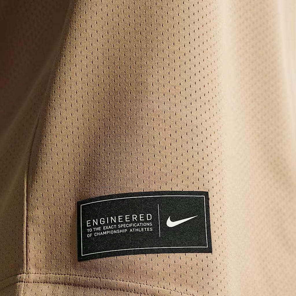 Nike Tank Tops Men's Apricot Tea Brown/Cool Gray/Black/Black Crew Neck Moderate Other HV7073-244