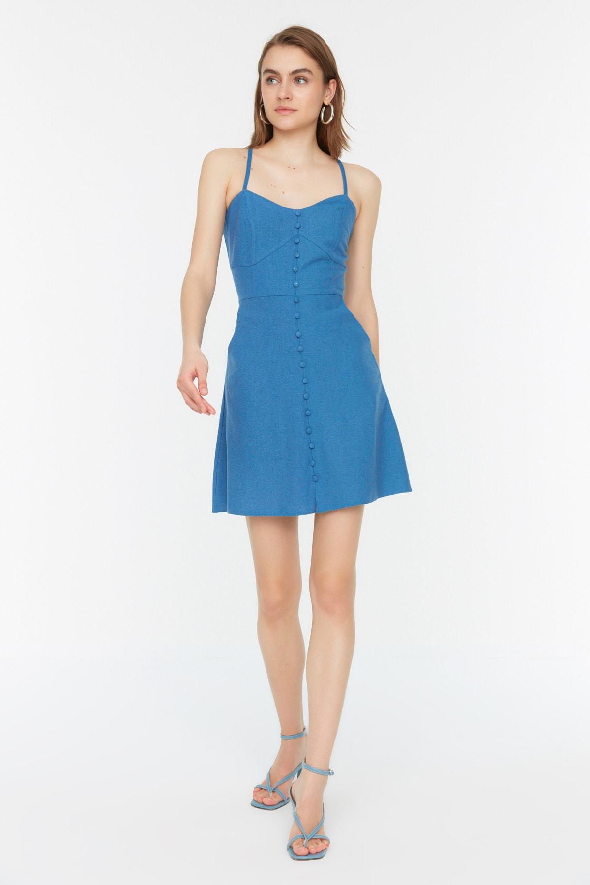 

Dress - Dark blue - A-line