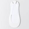 Women Thin Strap Low Cut Invisible Socks Breathable Sweat Absorbing Non Slip Socks Same Color Five Pairs Set for Daily Wear