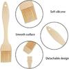 6 Pcs Silicone Basting Brush - Pastry Brushes for Cooking, Baking, BBQ Grilling, Sauce Brushing