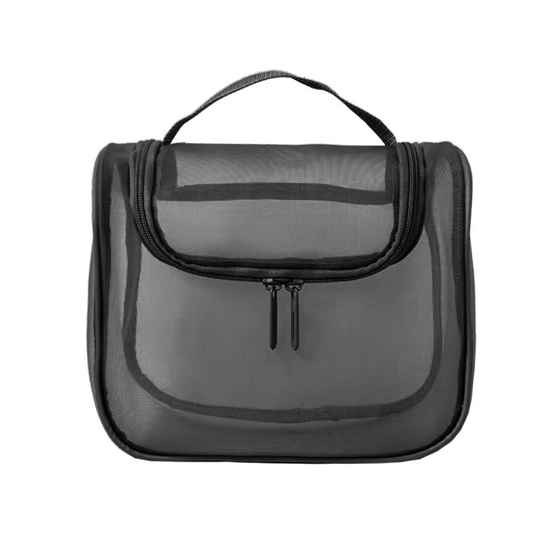 Trendy Waterproof Travel Makeup Bag - Large Capacity & Portable Toiletry Storage