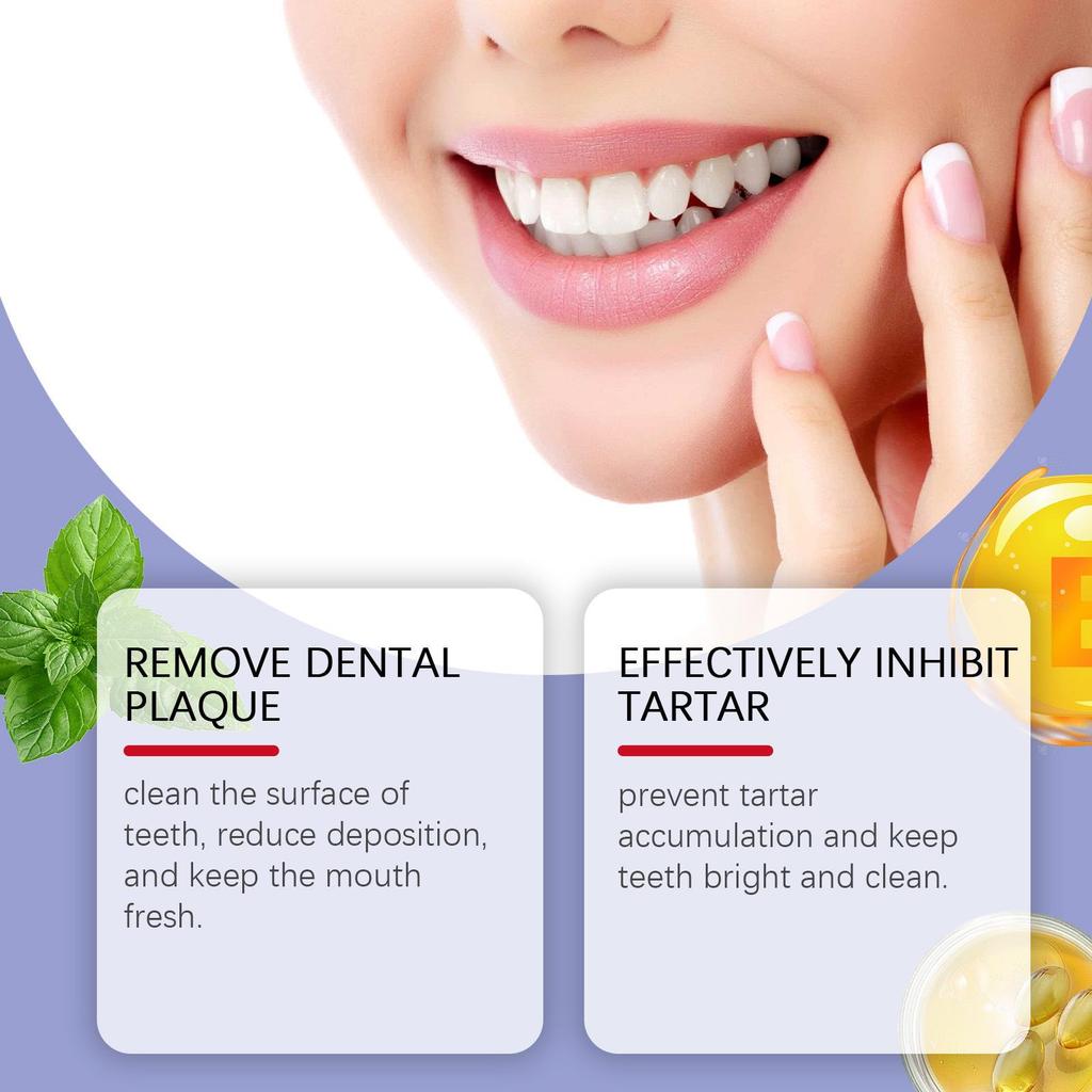 ORALHOE Gentle Brightening Toothpaste: Protects Teeth, Cleans Surface, Freshens Breath.
