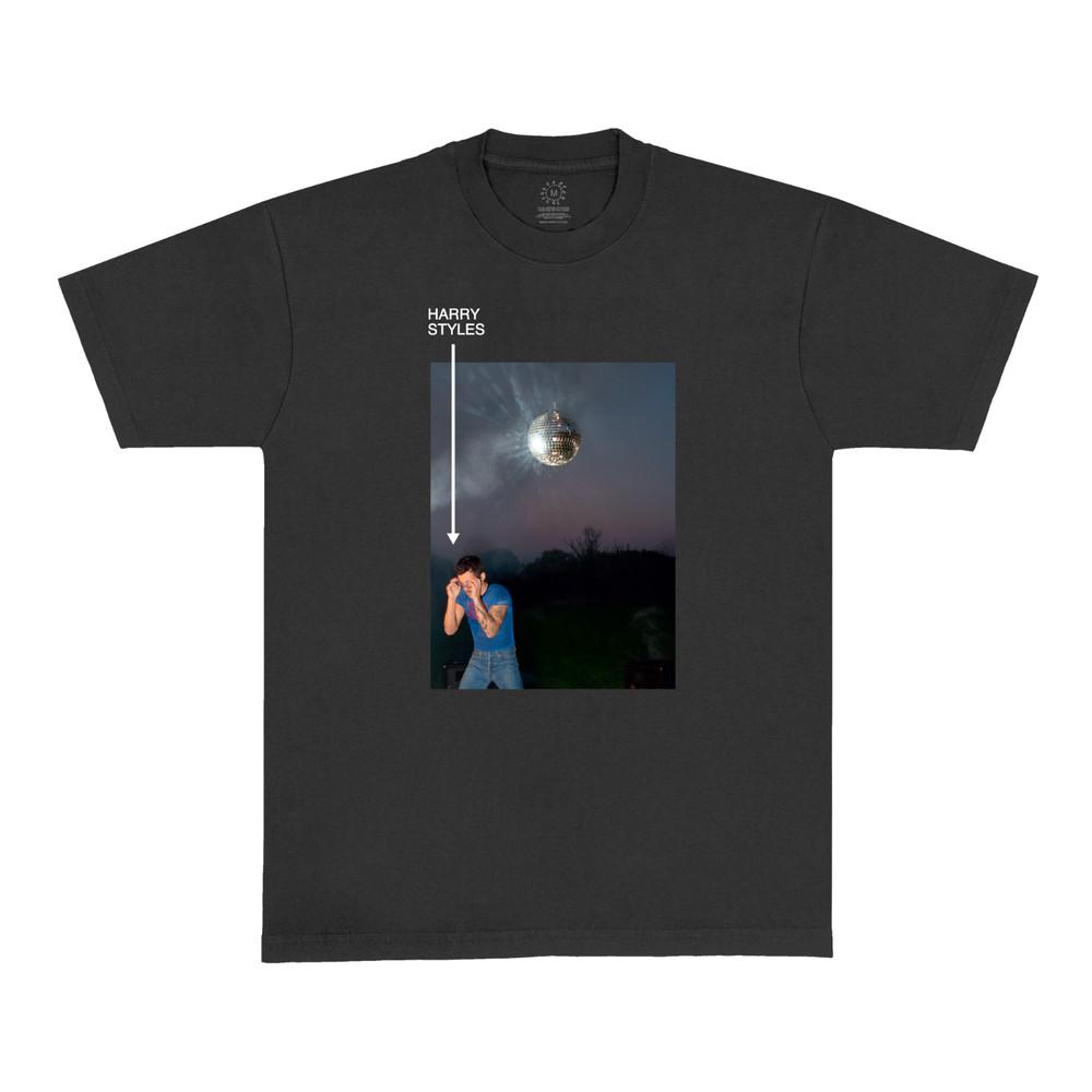 

Harry Styles Disco Ball Photo Graphic TShirt Pop Music Fan Tee Unisex T-Shirt XL