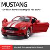 1:36 American Super Car 2015 Ford Mustang GT Simulation Exquisite Diecasts & Toy Vehicles RMZ city Alloy Collection Model 5 Inch