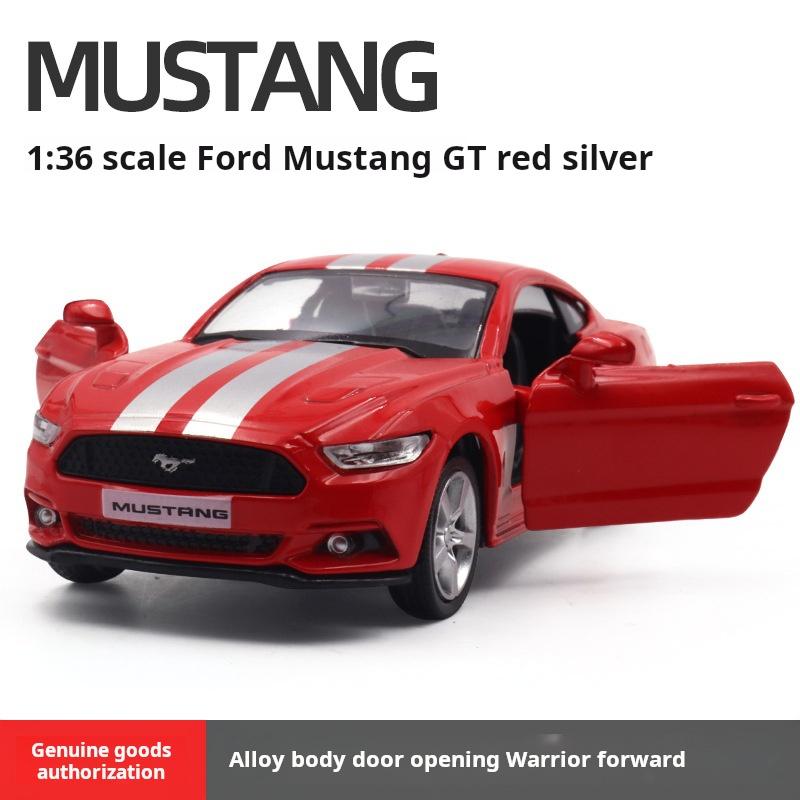 1:36 American Super Car 2015 Ford Mustang GT Simulation Exquisite Diecasts & Toy Vehicles RMZ city Alloy Collection Model 5 Inch