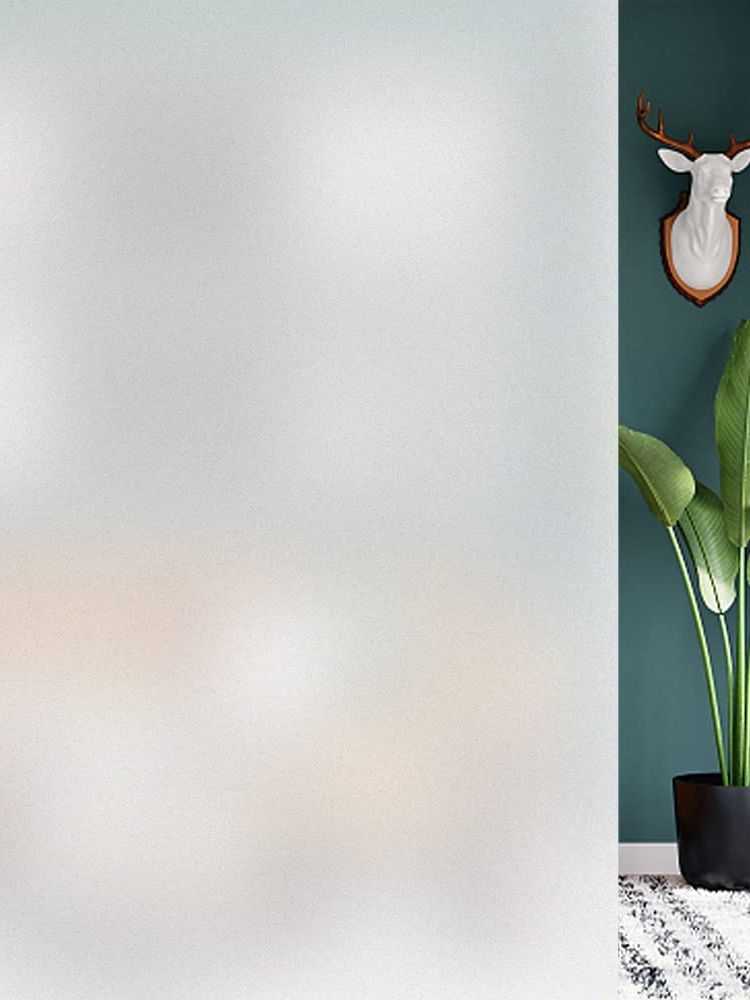 

Матовая пленка для защиты окон Декоративная 3D-пленка для стекла Виниловая пленка Витражные наклейки Статичные наклейки на окна Неклеящиеся пленки 30x100 cm