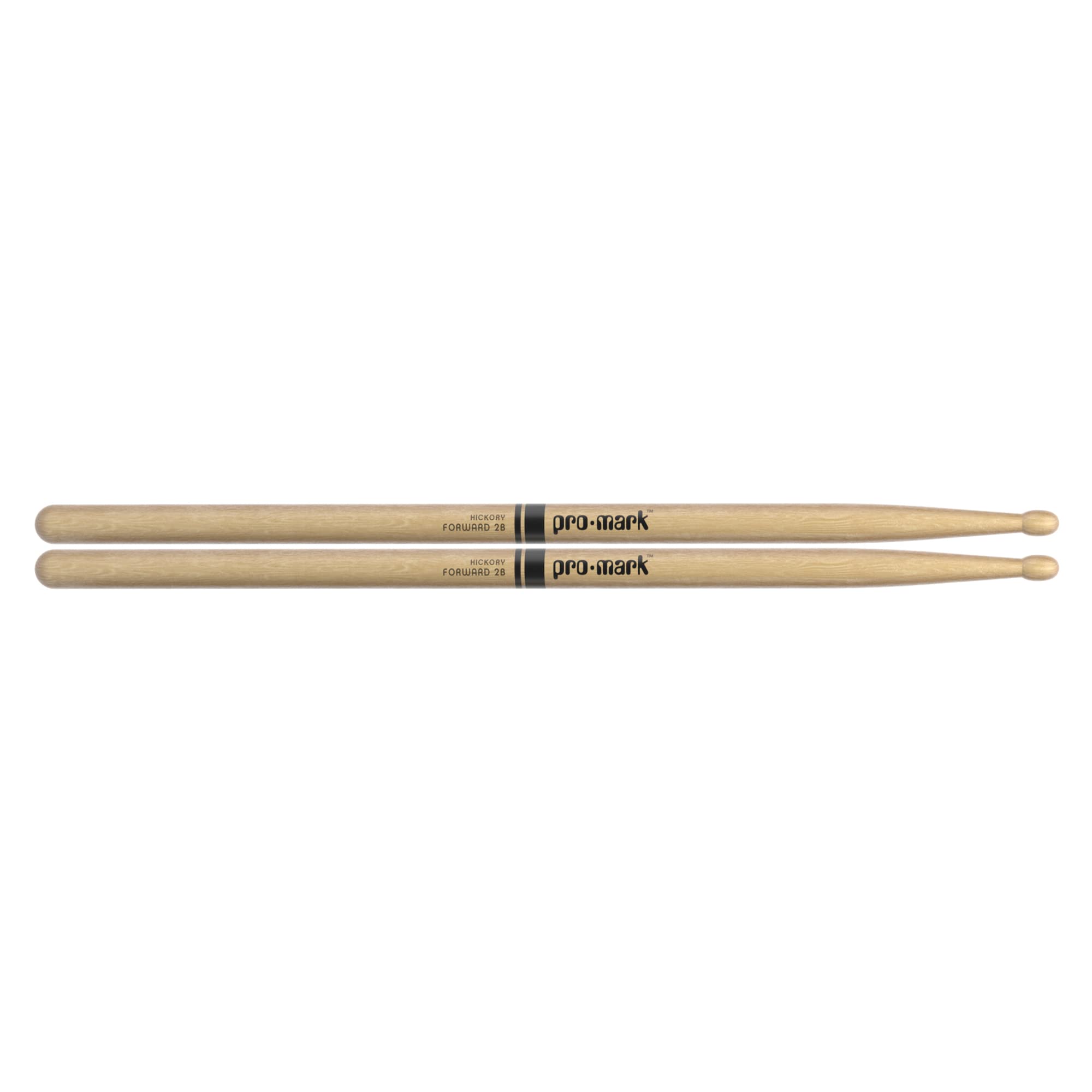 

PROMARK Hickory Wood Tip Drumsticks, 2B, TX2BW (406 x 16mm) [Official Japanese Product]