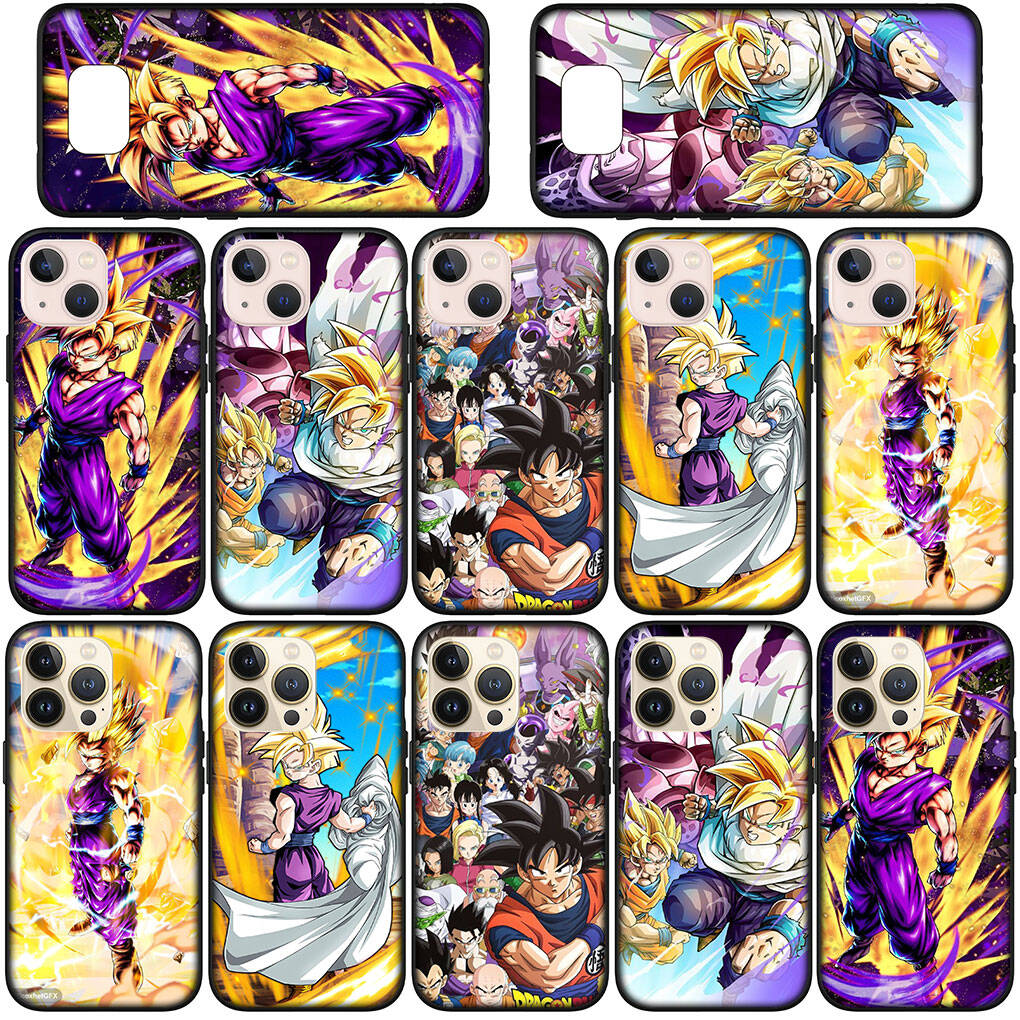 Phone Case for iPhone 17 15 16 Plus X Redmi Note 14 12 11 13 Pro Max Huawei P30 P20 Lite OPPO A60 A40 A80 A38 A54 Funda Dragon Gohan Gokus Ball Cover
