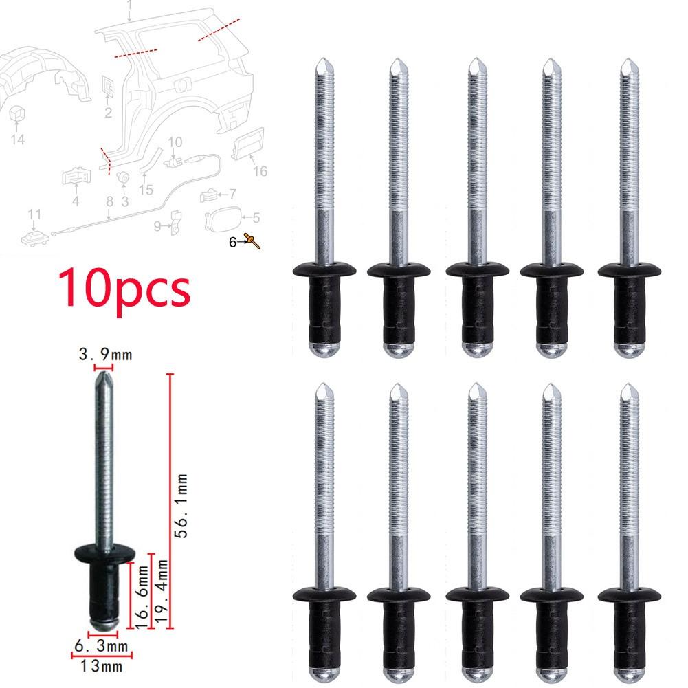 

Blind Rivet Fuel Lid Blind Rivet Metal.Aluminum Rivet Black Steel Mandrel