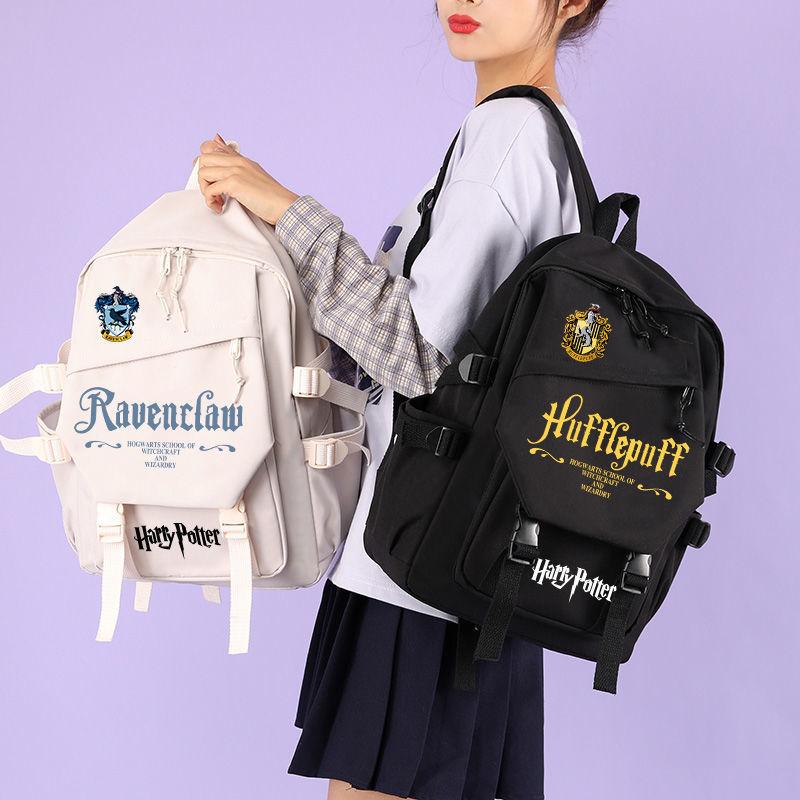 Harry Potter Peripheral School Bag Gryffindor Junior High School Student Men'S And Women'S Casual Shoulder Travel Bag